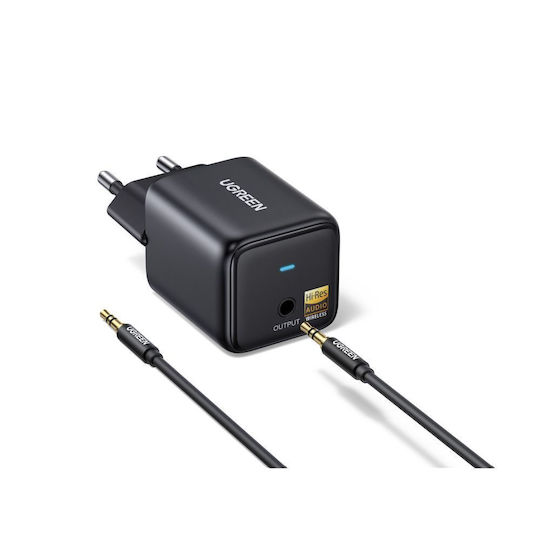 Ugreen Bluetooth 5.0 приемник с изходен порт 3,5 мм жак