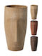 Koopman Koopman Dekorative Aluminiumvase Braun 9xH15cm
