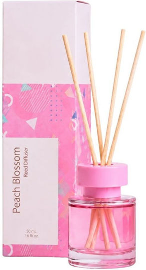 Розов Ароматизатор Дифузер 50мл Peach Blossom