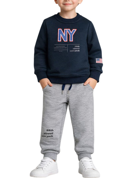 Action Sportswear Kids Sweatpants Set With Top ...