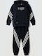 Kids Sweatpants Set With Blue Top