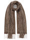 Women's Brown Scarf