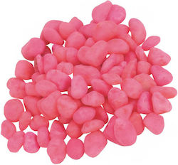 Febniscte Aqua Natura Pink Aquarium Gravel 8-10 Mm Package 2kg