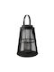 Iliadis Bambus Laterne Schwarz 35x35x55cm