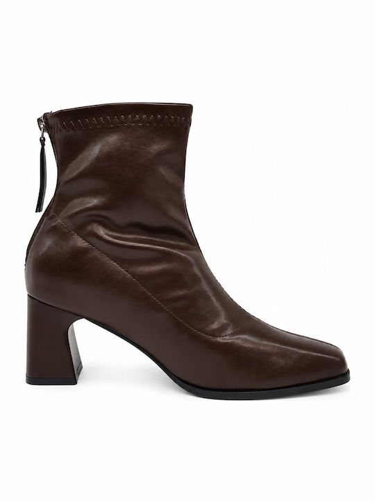 Stiefeletten Damen Astrogálou Braun NN715