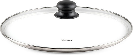 Luigi Ferrero Glas-Kochgeschirrdeckel Für Töpfe Und Pfannen 28cm