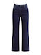 Celestino Γυναικείο Τζιν Wide Leg Βαμβάκι Loose Fit Σκούρο Μπλε