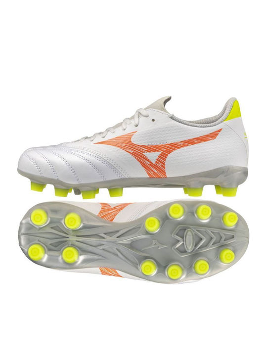 Mizuno Morelia Neo FG Ghete Fotbal cu crampoane Albe Mizuno Morelia Neo FG Ghete Fotbal cu crampoane Albe