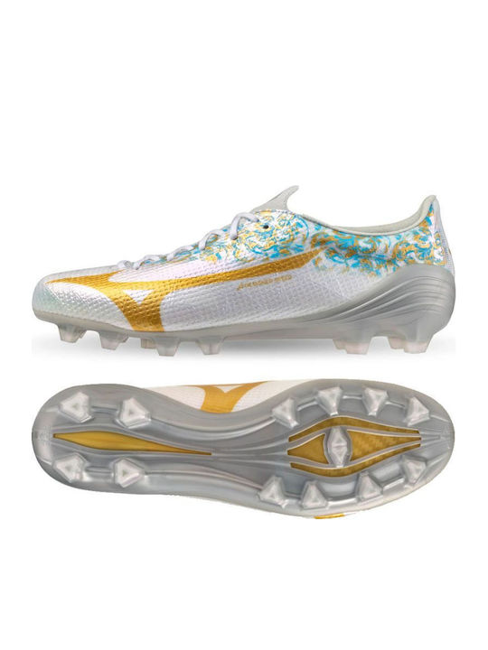 Mizuno Mizuno Alfa III Japan FG Fußballschuhe mit Stollen Silber