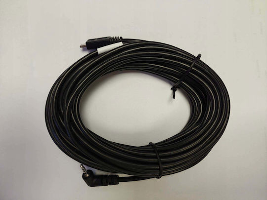 Mio Dash Cam 8-метров Usb кабел за свързване на Mio Mivue C595wd задна камера L-образен