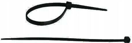Dedra Πλαστικά Δεματικά Καλωδίων 140mmx2.5mm σε Μαύρο χρώμα (100τμχ)