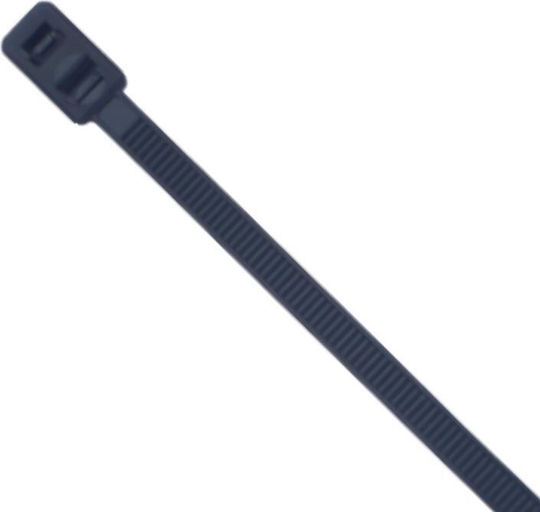 EM Group Πλαστικά Δεματικά Καλωδίων 57.1mmx57.1mm σε Μαύρο χρώμα (100τμχ)