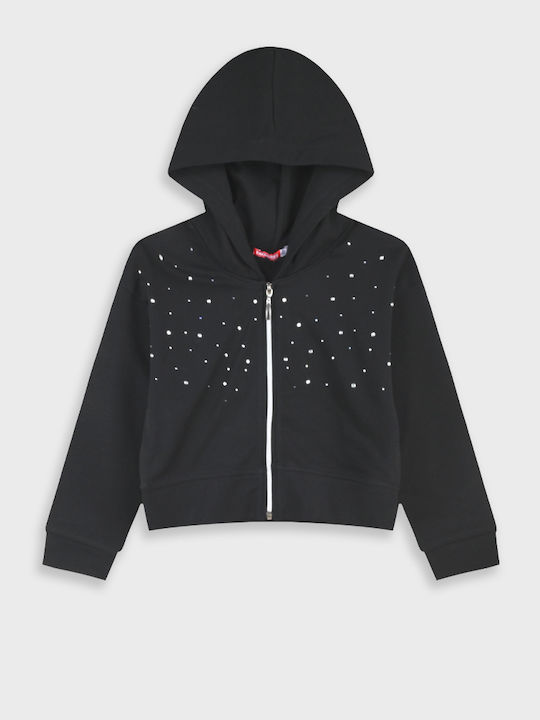 Energiers Kinder-Sweatshirt Strickjacke mit Kap...