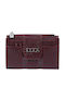 Damenbrieftasche Burgundisch