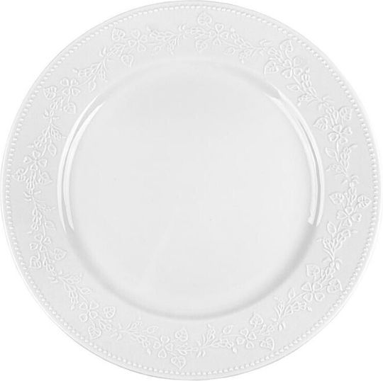 Oriana Ferelli White Porcelain Dinnerware Set 19pcs