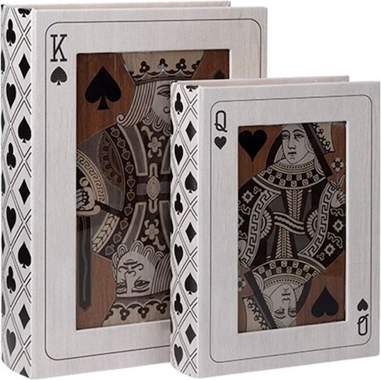 Eurolamp Cutie Decorativă Din Sticlă În Formă De Carte 25x7x34cm