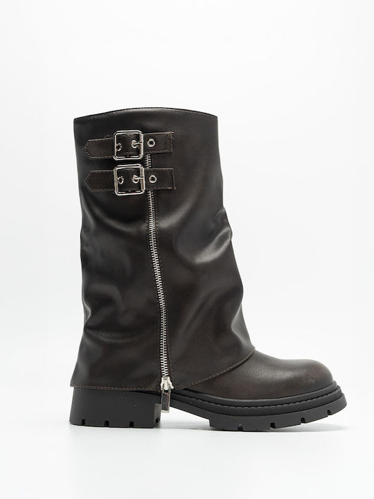 Damenstiefel Braun