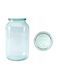 Weck Set of 4 General Use Glass Transparent Jars with Lid 3000ml 4 Pieces