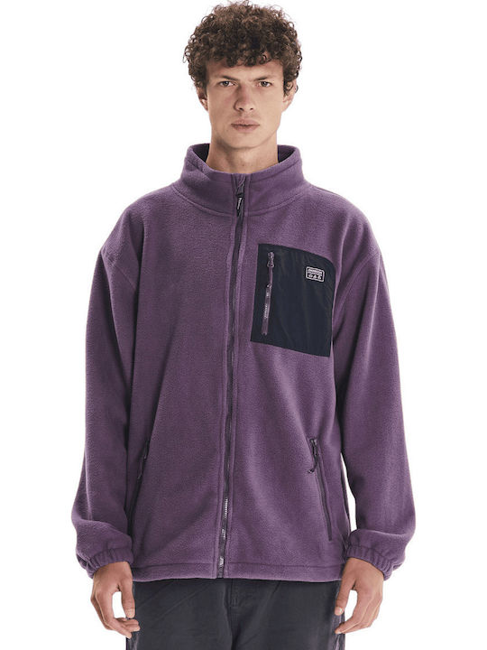 Emerson Men's Fleece Jacket Fleece Grape Purple