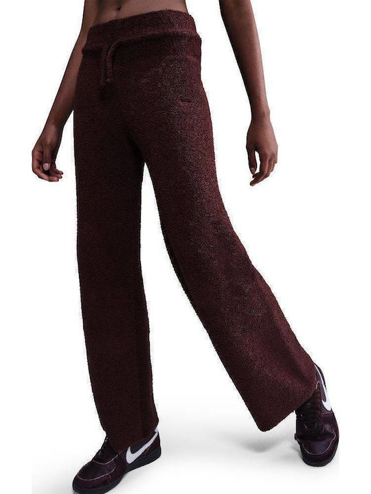 Nike Phoenix Sweatpants Burgundy
