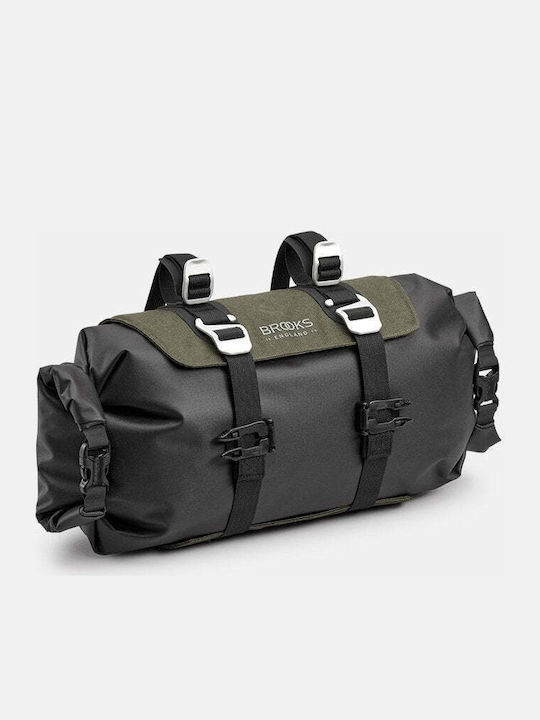 Brooks England Scape Lenker-Tasche Fahrrad Doppelter Grüne BRS-BHB03PLA00401