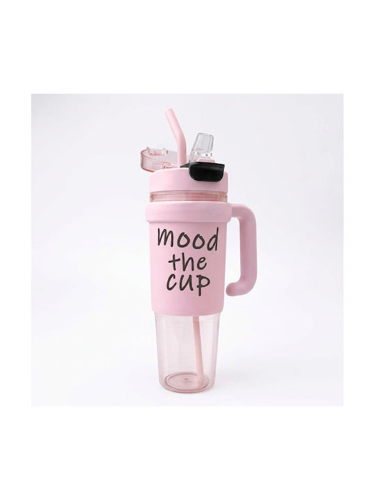 SPV Wasserflasche Kunststoff 900ml Rosa