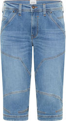 Mustang Herren Shorts Denim Blau Denim