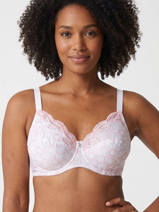 White Minimizer Bra without Padding & without Underwire