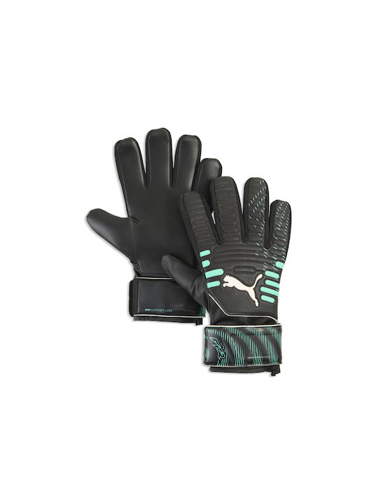 PUMA Herren Sport Handschuhe Fußball Schwarz
