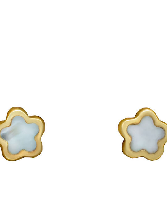 Savvas Design Gold Ohrringe aus 9K SKO02125