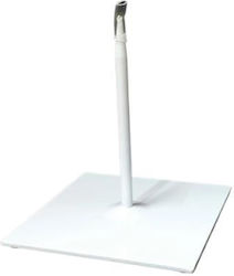 Powertex Metal White Sculpture Base 12x12x13cm