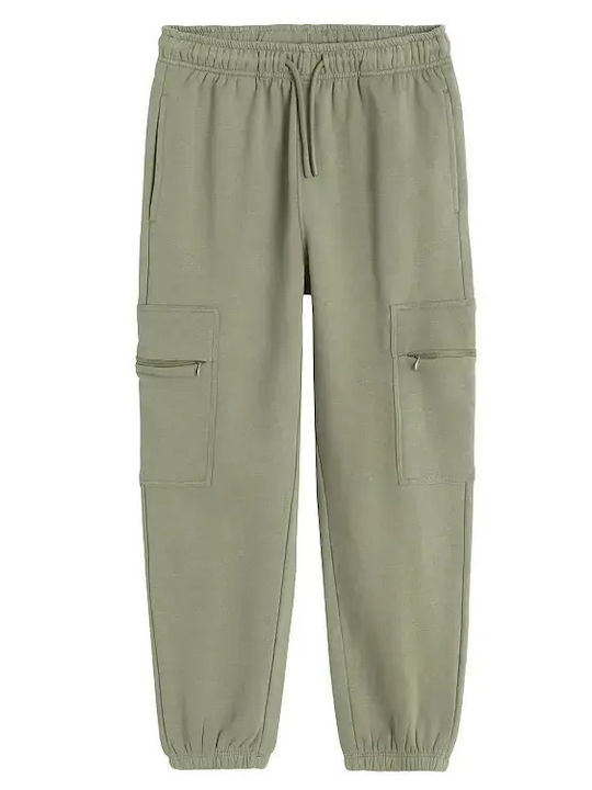 Kids Tracksuit Pants With Top Green