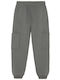 Kids Tracksuit Pants With Top Grey