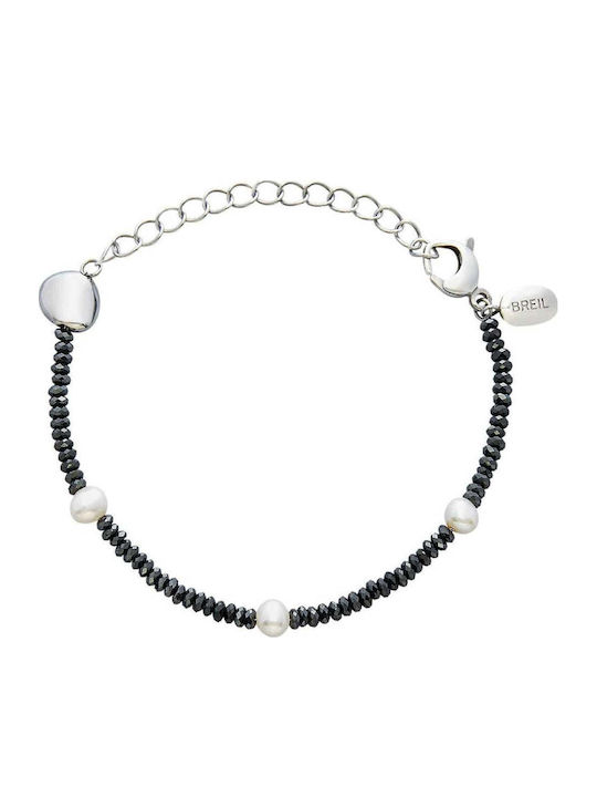 Breil Women's Bracelet from Stainless Steel with Pearls