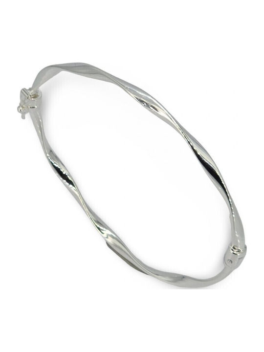 Women's Silver Handcuff Bracelet 6cm