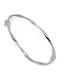 Women's Silver Handcuff Bracelet 6cm