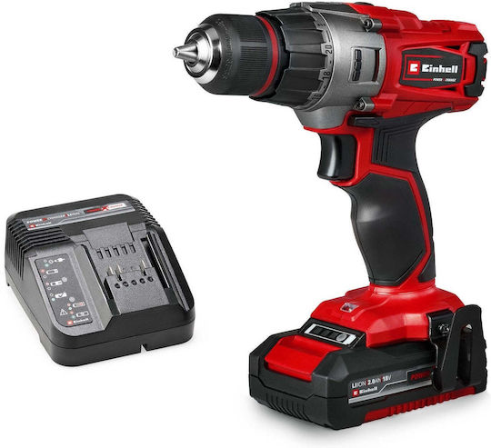 Einhell Te-cd 18/2 Δραπανοκατσάβιδο Μπαταρίας 18V 1x2Ah