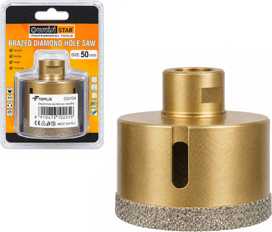 Uruisi Star Diamantkronen-Gewindeschneiden Trockenschnitt mit Durchmesser 50mm für Fliesen