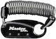 Master Lock Λουκέτο Πέταλο με Κλειδί 60mm Μαύρο