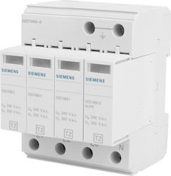 Siemens Мълниезащитен T2 Четириполюсен 40kA 5SD7464-0