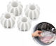 Set 4 Îndepărtătoare Magice de Scame pentru Haine Zola PVC 4x2.5 Cm Alb