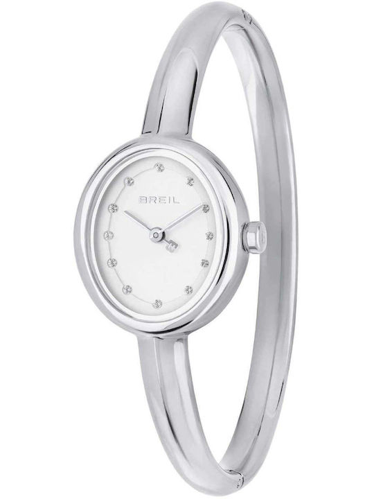 Breil Women's Watch Battery with Silver Stainless Steel Bracelet
