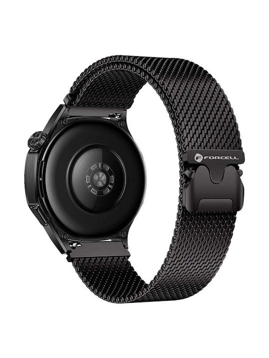 Curea Forcell F-design Fs10 Samsung Galaxy Watch Magnetic Oțel 20mm Negru Curea Forcell F-design Fs10 Samsung Galaxy Watch Magnetic Oțel 20mm Negru