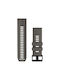 Каишки за часовник Garmin Quickfit 26 мм Pebble Сив Сребрист Сив Черен 010-14510-00