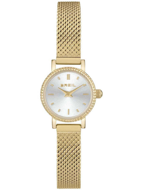 Breil Women's Watch Battery with Gold Stainless Steel Bracelet