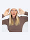 Pom Pom Beanie Unisex Strickmütze in Weiß Farbe