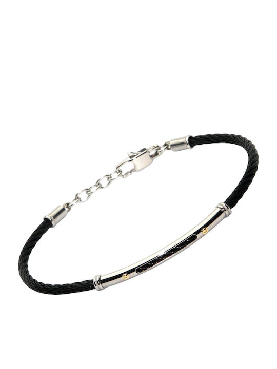 H2on Bracelet Stainless Steel Black PVD 18k Gold
