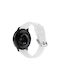 Силиконова каишка за часовник Universal T-buckle 20mm Бяла