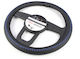 Juyee Auto Lenkradabdeckung 38 Cm Schwarz Blau 388
