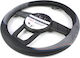 Juyee Auto Lenkradabdeckung 38 cm Schwarz Grau Blau Rot Naht